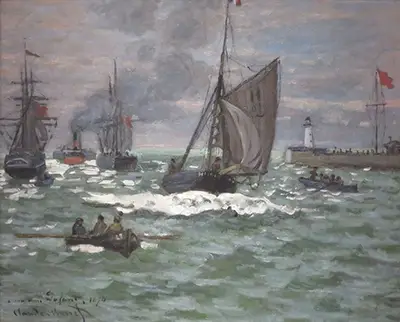 L'Entree du Port de Le Havre Claude Monet